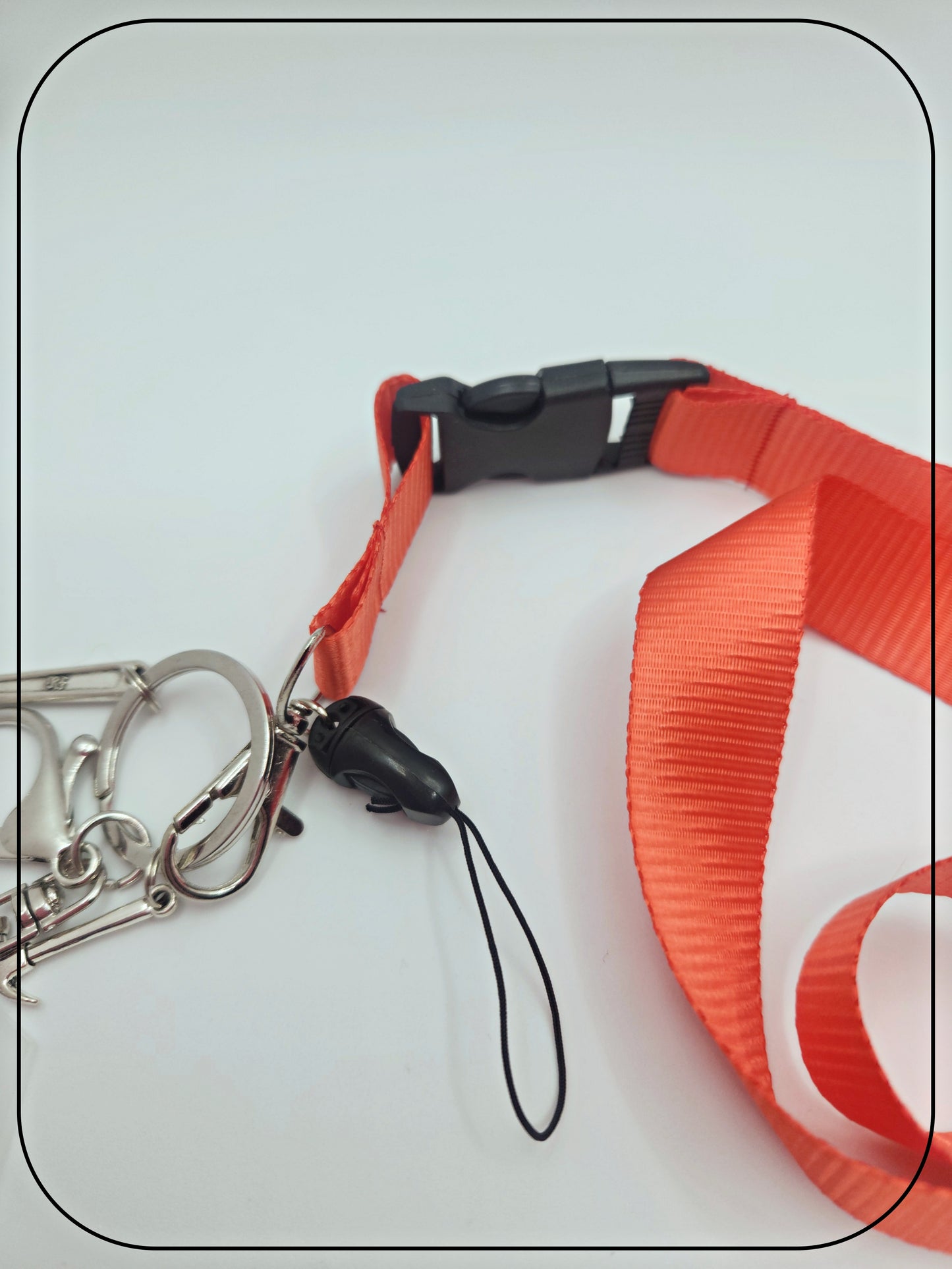 Metal Charm Tool Keyring with Lanyard and Acrylic Blank (Father's Day)