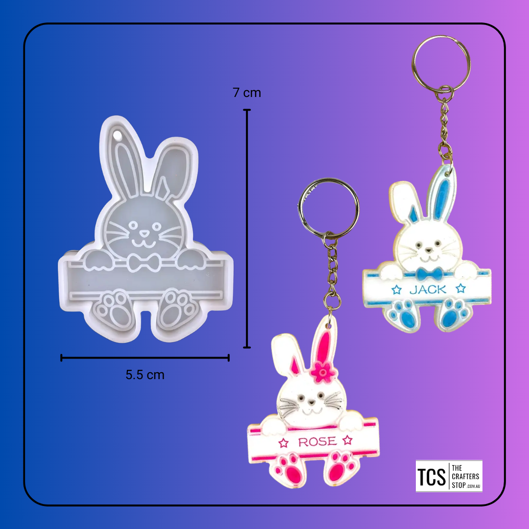 Easter Bunny Keyring Moulds