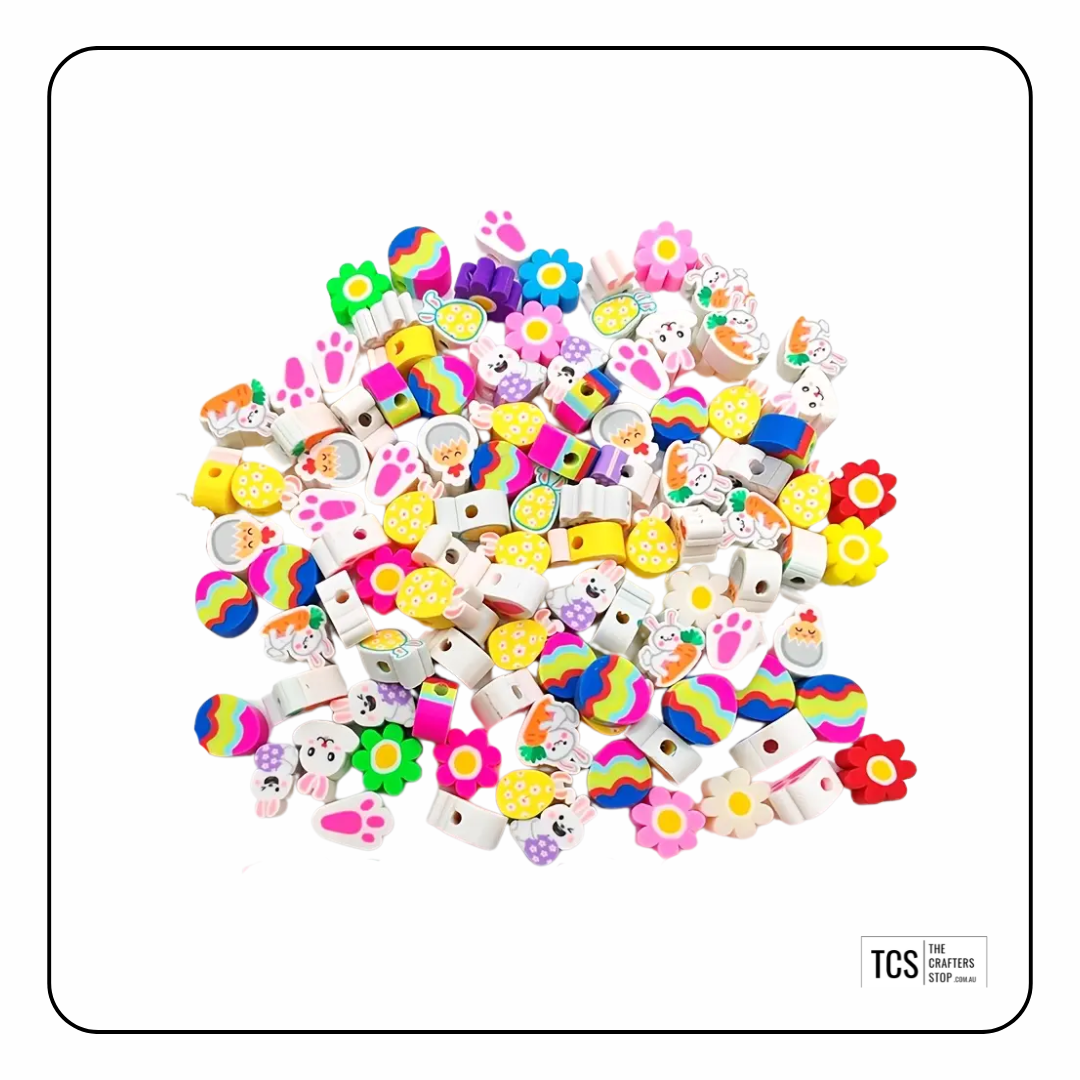 Polymer Clay Easter Beads