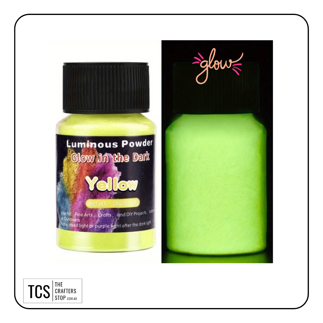 Glow In The Dark Pigment Powder 20g