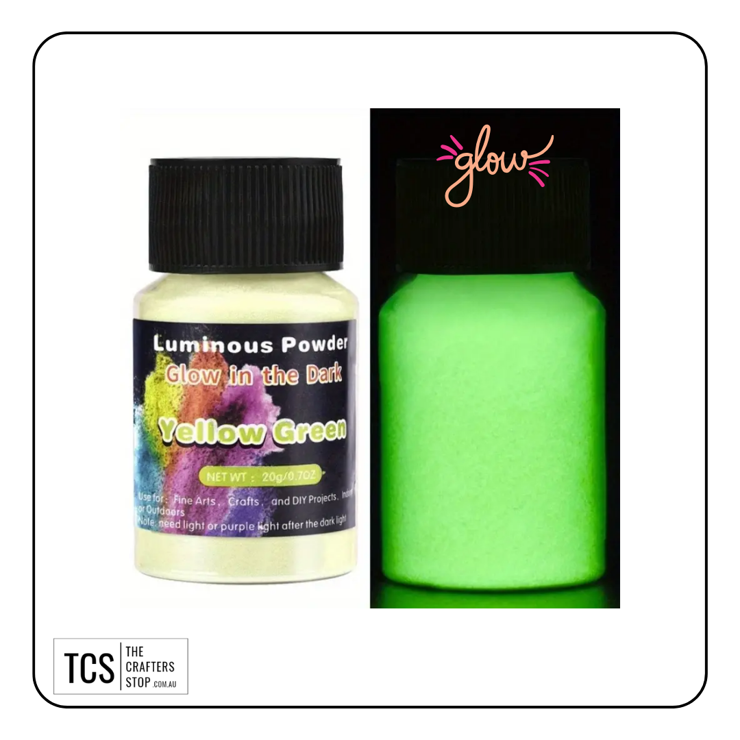 Glow In The Dark Pigment Powder 20g