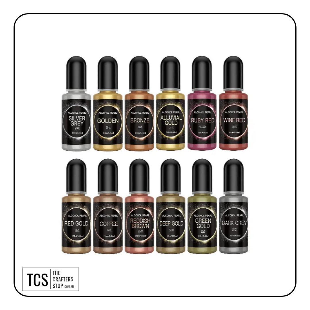 Pearl Metallic Alcohol Ink 10ml
