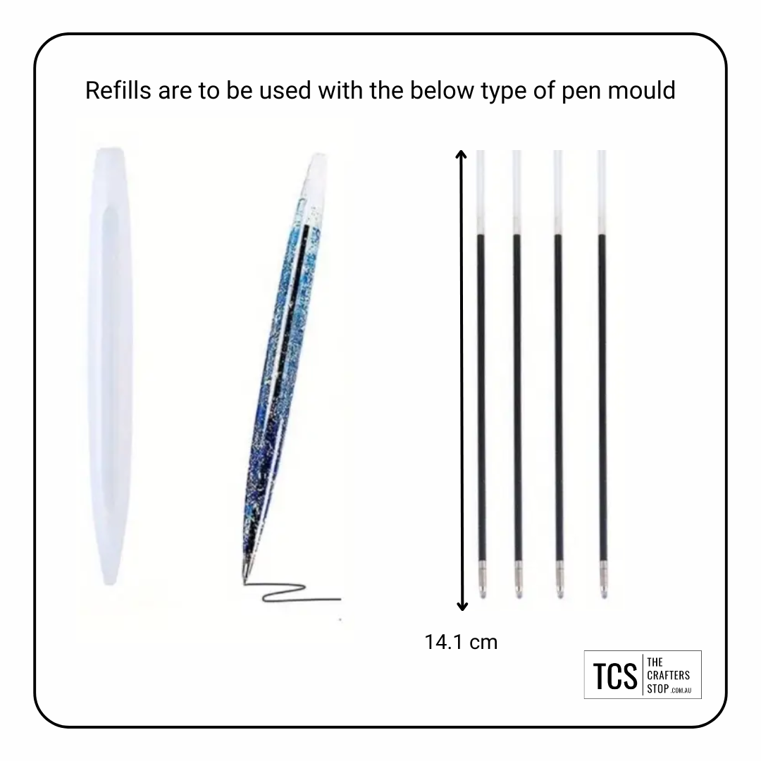Pen Ink Refills for Silicone Pen Moulds