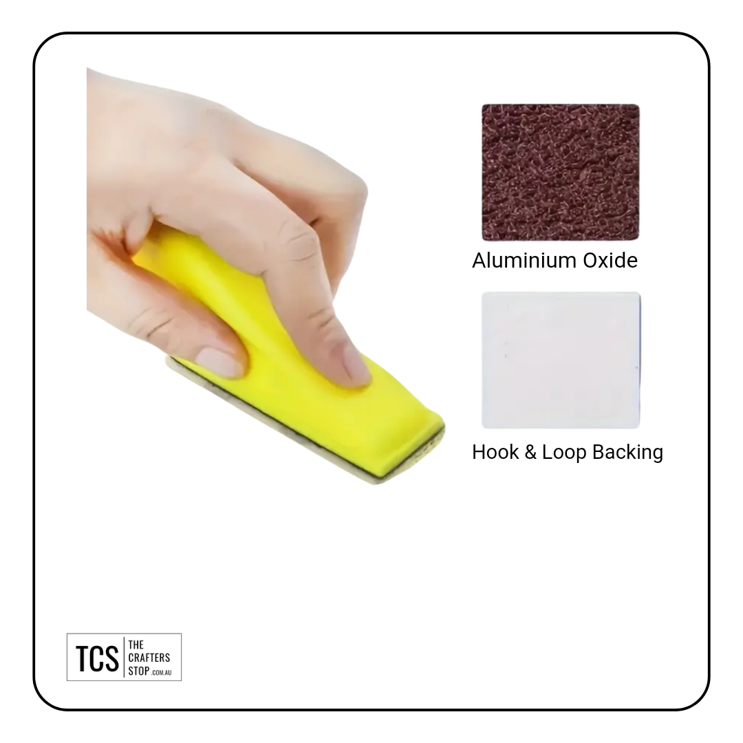 Replacement Sanding Sheets for Handheld Craft Sander
