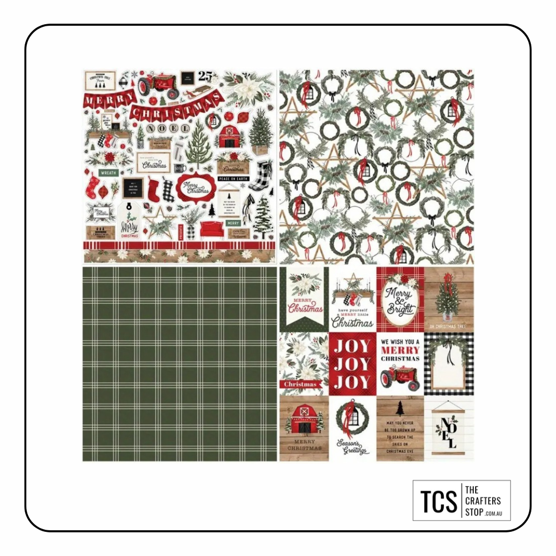 Christmas Farmhouse Design Paper Pad
