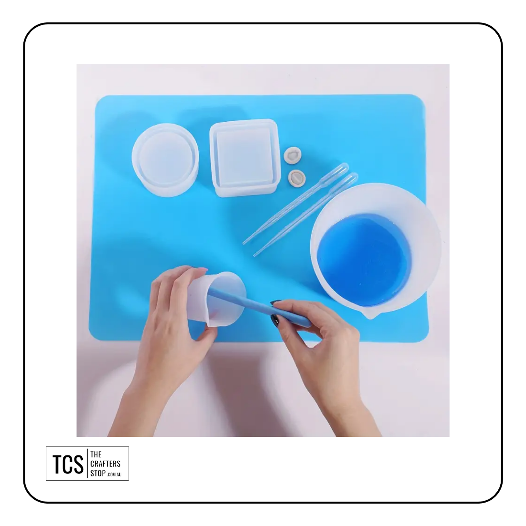 Silicone Hot Glue Gun/Resin or Craft Mat