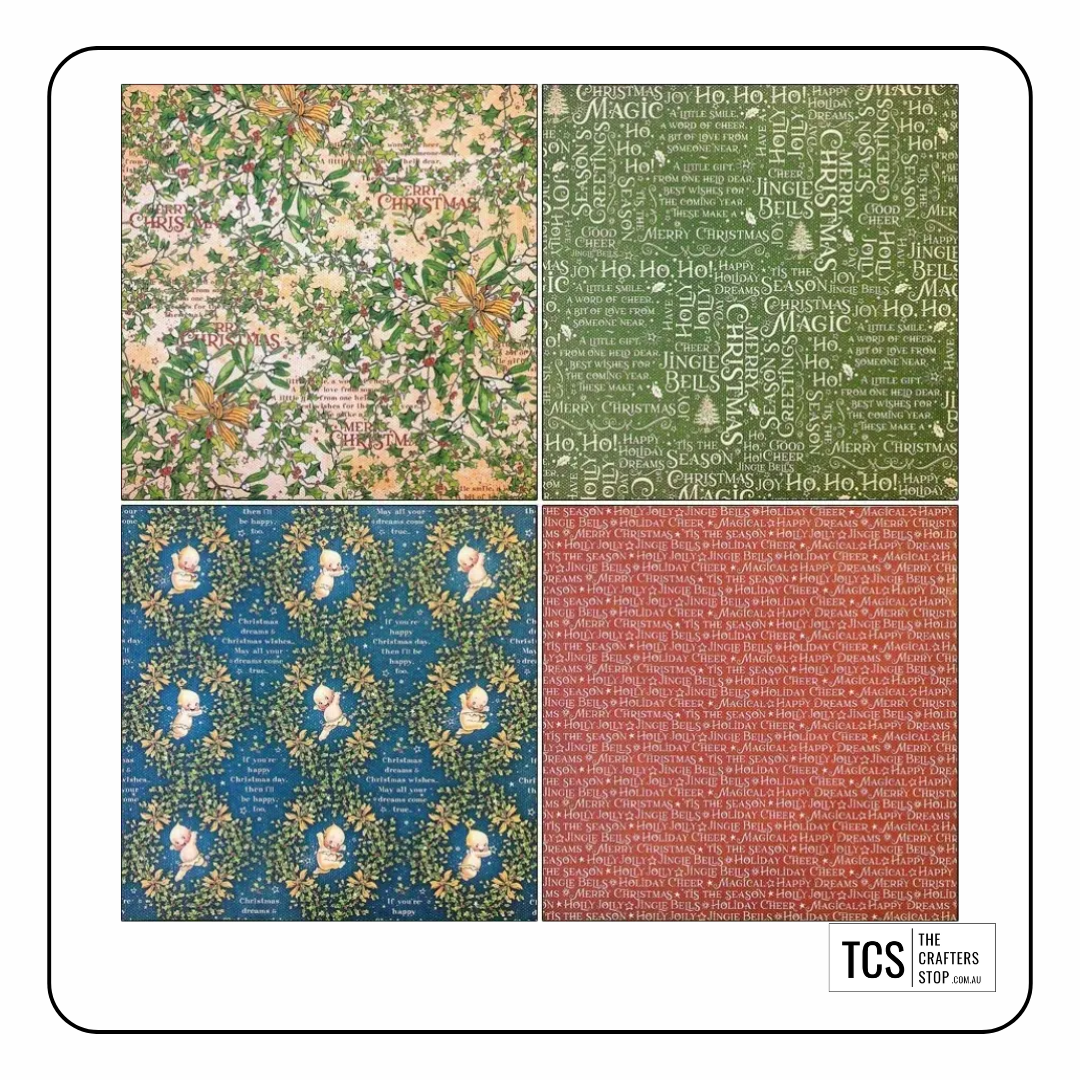 Christmas Vintage Design Paper Pad