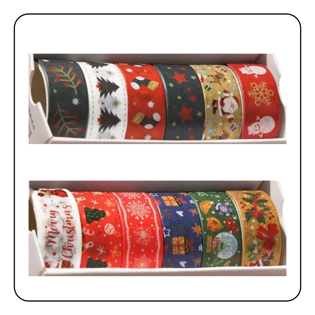 Decorative Christmas Washi Tape (2 Pack)