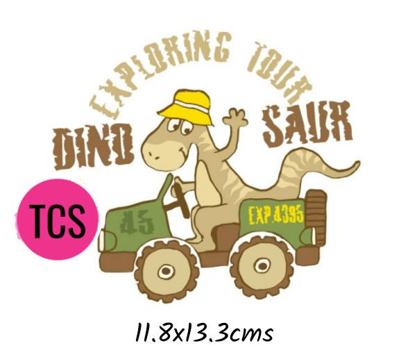 Dinosaur Ready Made Iron On Transfers