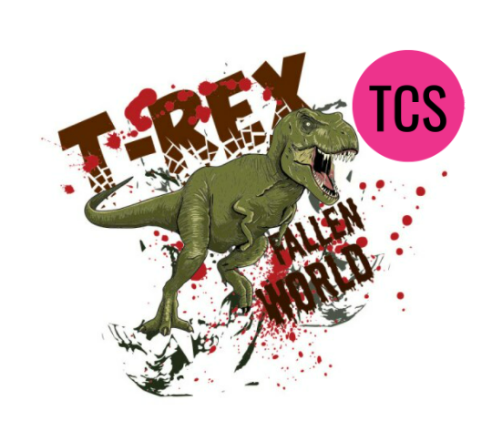Dinosaur Ready Made Iron On Transfers