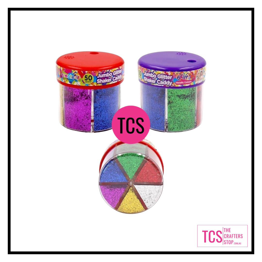 6 in 1 Glitter Shaker