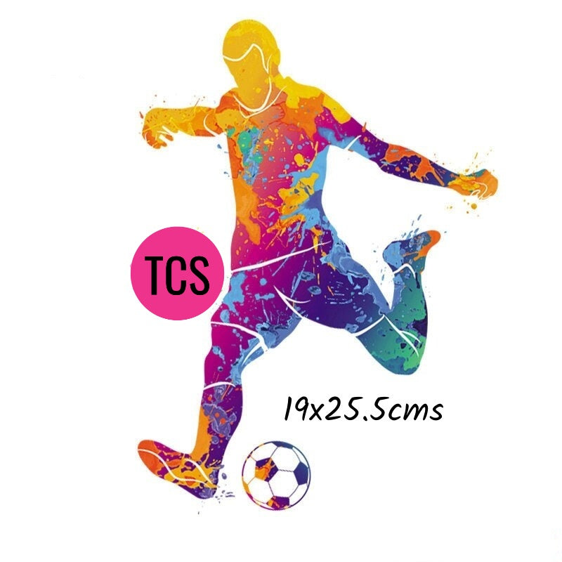 Soccer Ready Made Iron On Transfers