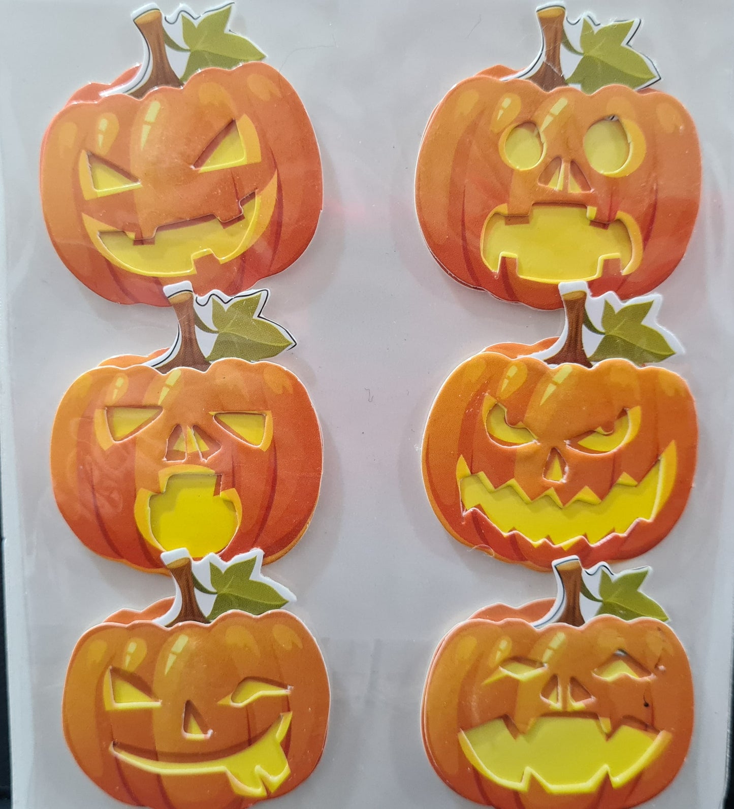 3D Halloween Stickers (Assorted Designs)
