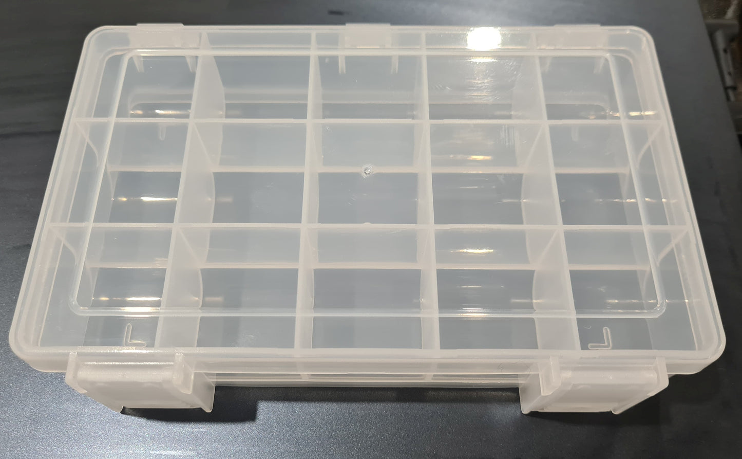 Plastic Craft Compartment Storage Box