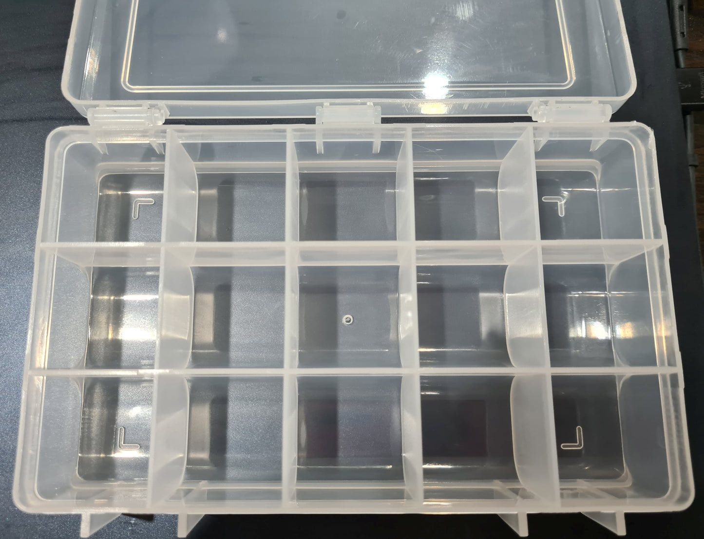 Plastic Craft Compartment Storage Box