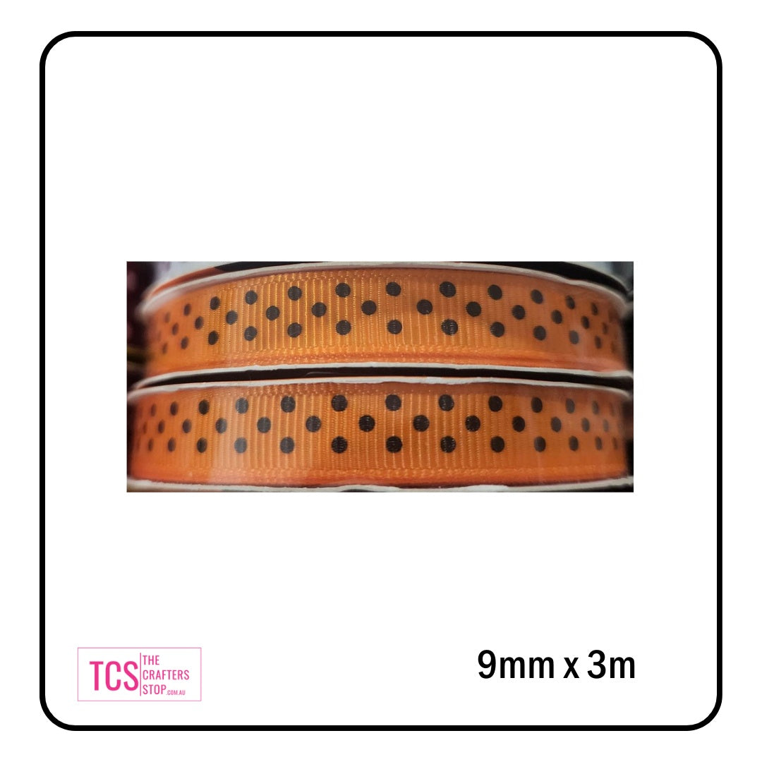 Polk a Dot Craft Ribbon - 3m