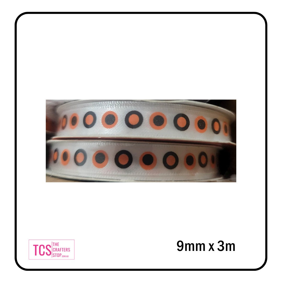Polk a Dot Craft Ribbon - 3m