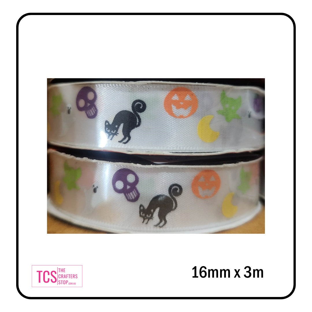 Halloween Themed Craft Ribbon - 3m