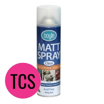 400g Gloss/Matte Spray Finishing Sealer