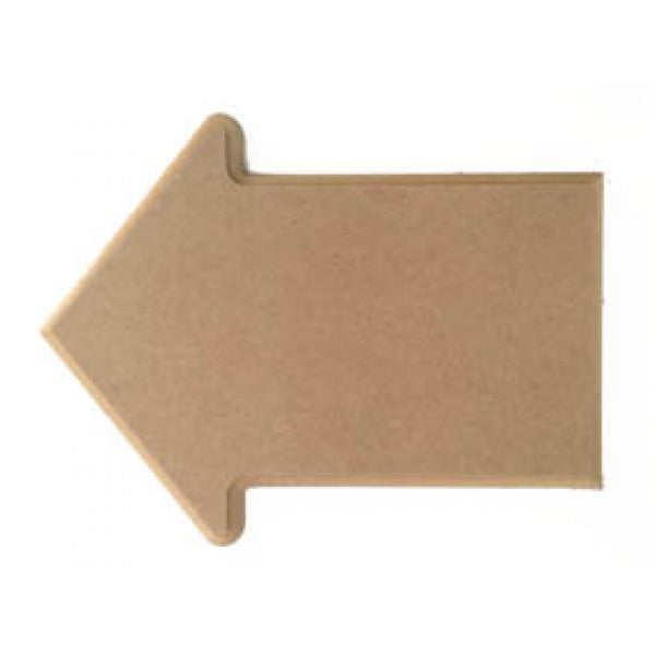 Wooden Decorative Arrow Plaque 17x22cm