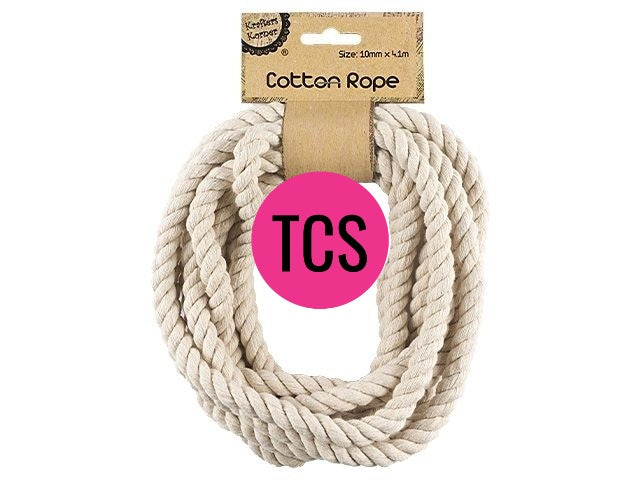 White Cotton Craft Rope