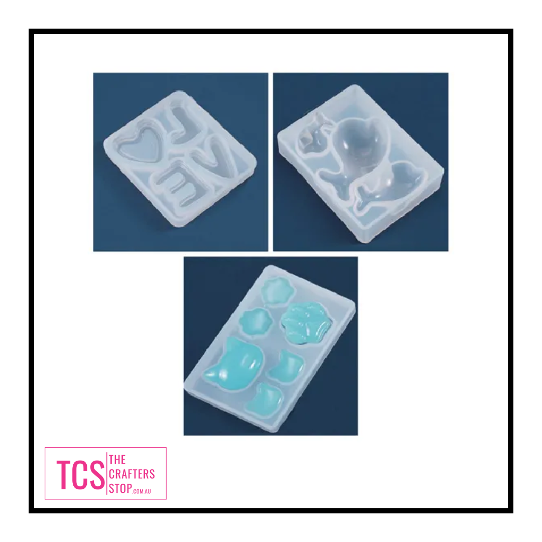 Assorted Mini Silicone Moulds
