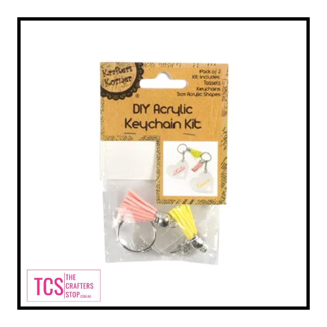DIY Acrylic Keyring Kits