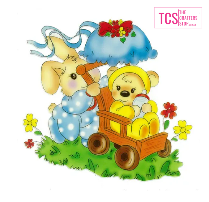 Rub On Transfers - Nursery/Kids Designs
