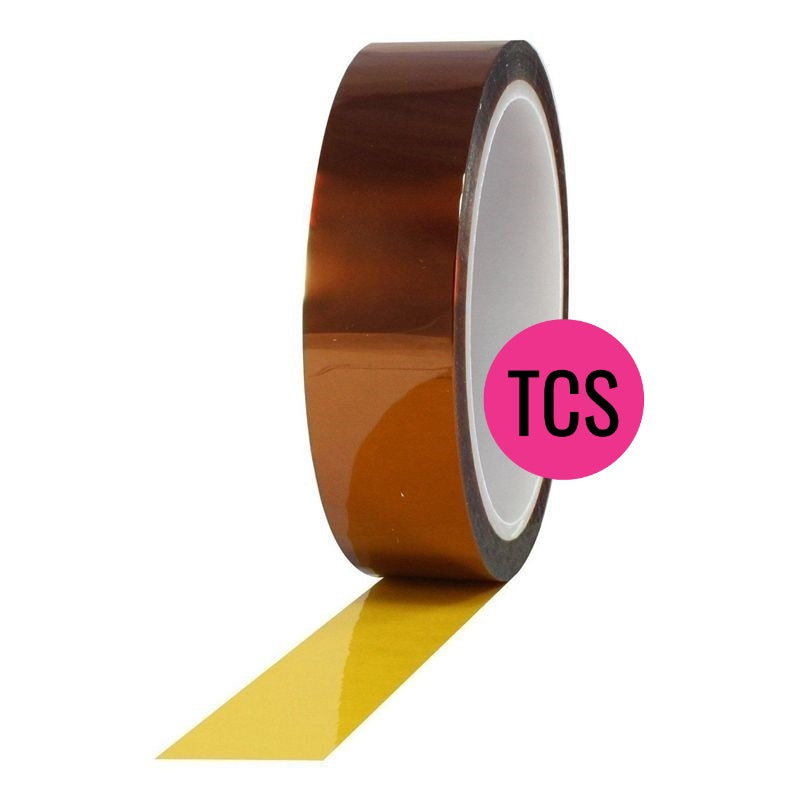 Amber Kapton Heat Resistant Tape