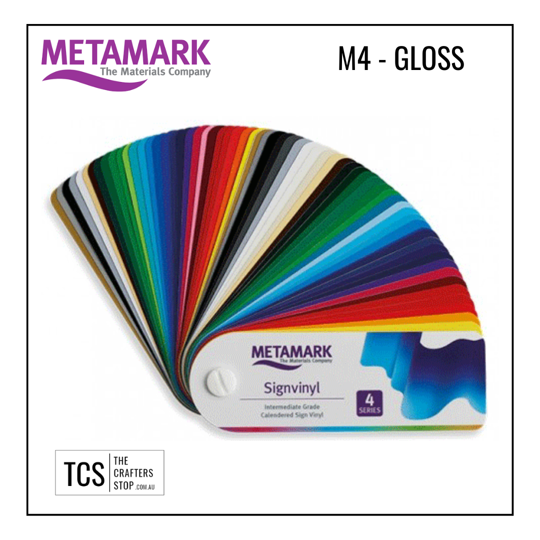 Metamark M4 Glossy Adhesive Vinyl