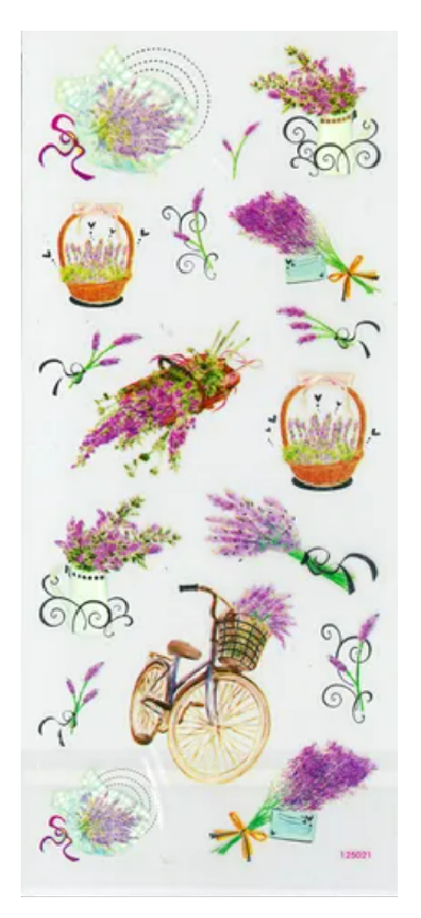 Transparent Scrapbooking Stickers - Different Designs