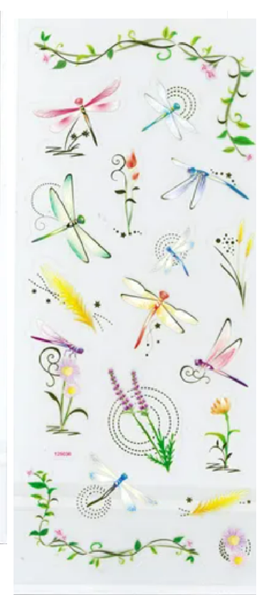 Transparent Scrapbooking Stickers - Different Designs