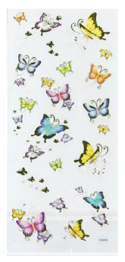 Transparent Scrapbooking Stickers - Different Designs
