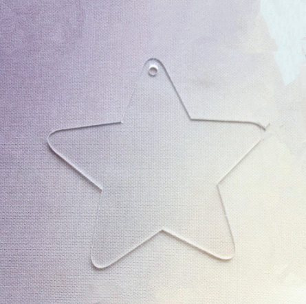 Acrylic Star Shape Blank