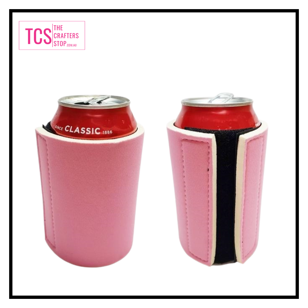 Wrap Around Velcro Blank Stubby Holder