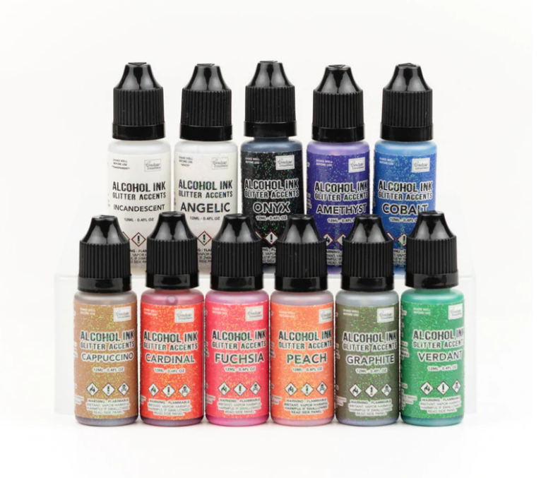 Couture Creations Glitter Accent Alcohol Inks