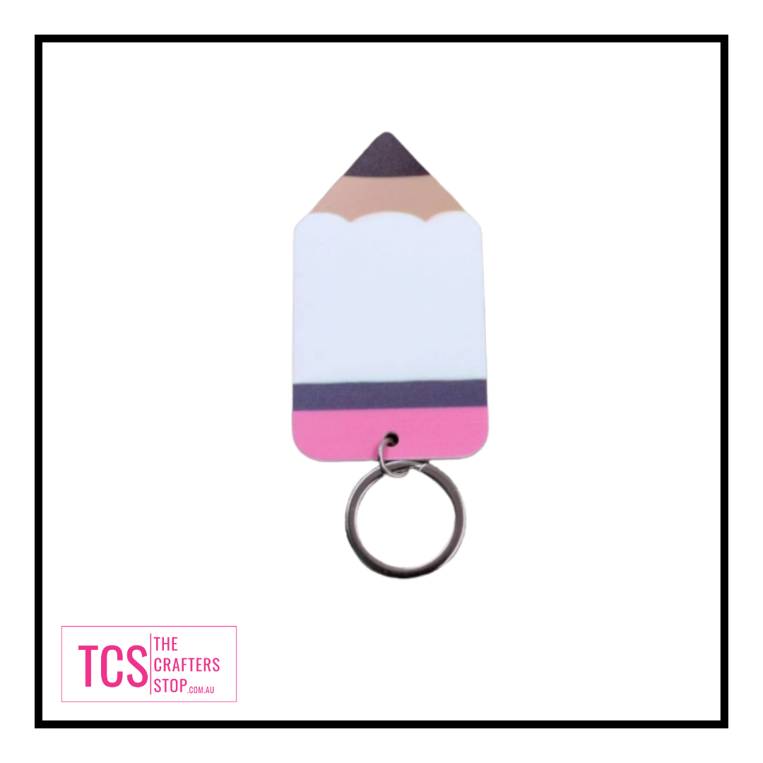 Acrylic Pencil Keyrings - Perfect for teachers gift