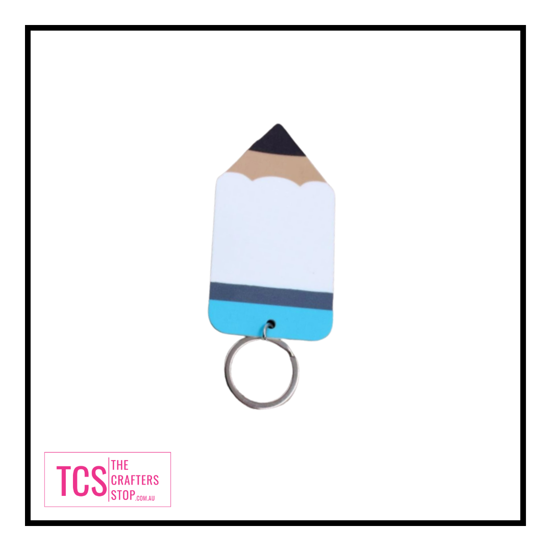 Acrylic Pencil Keyrings - Perfect for teachers gift