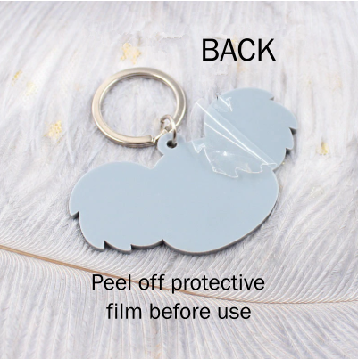 Girls Acrylic Koala Keyring