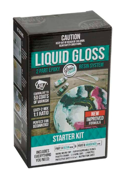 Craftsmart Liquid Gloss Resin Kit 250ml