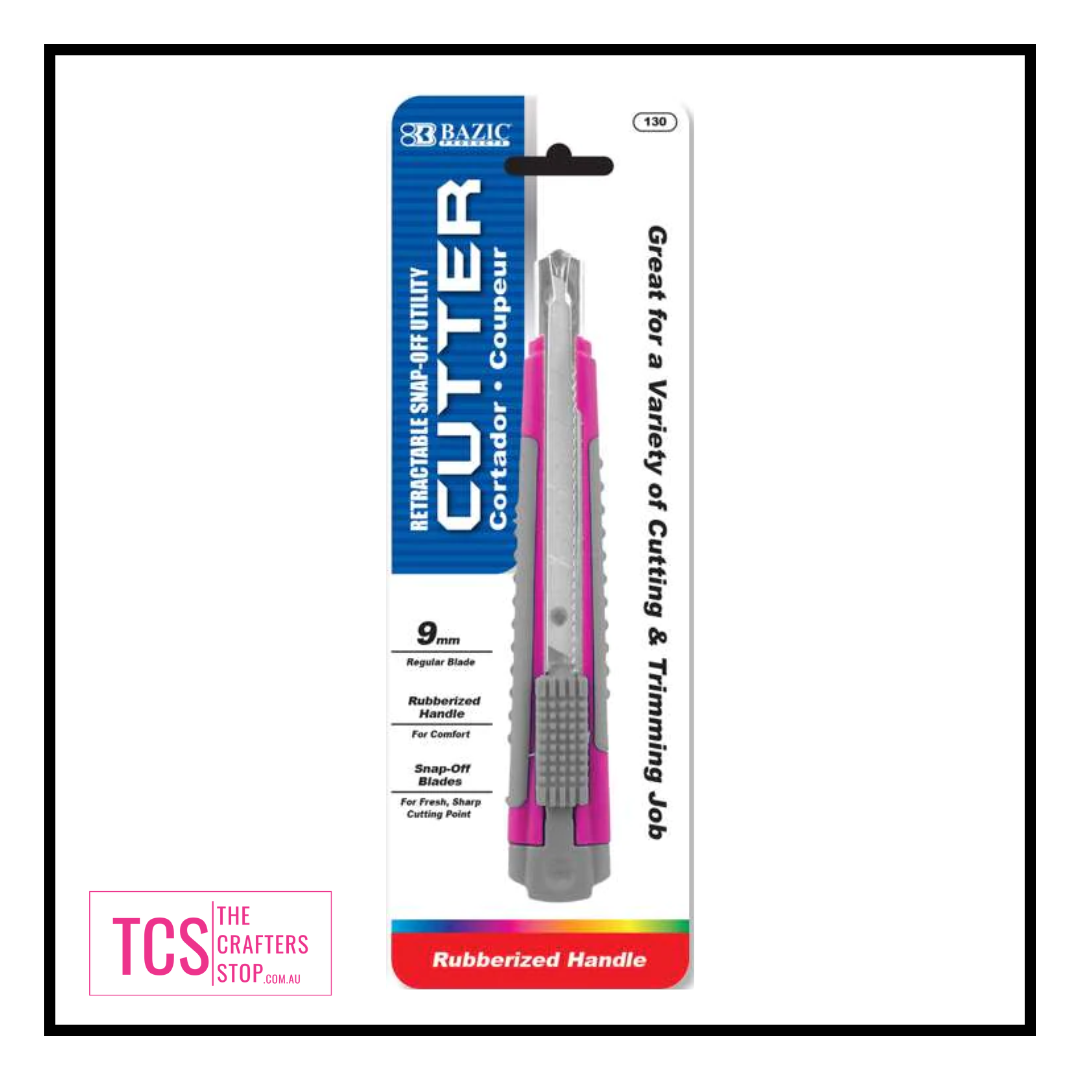 Multipurpose Snap-Off 9mm Cutter w/ Cushion Grip