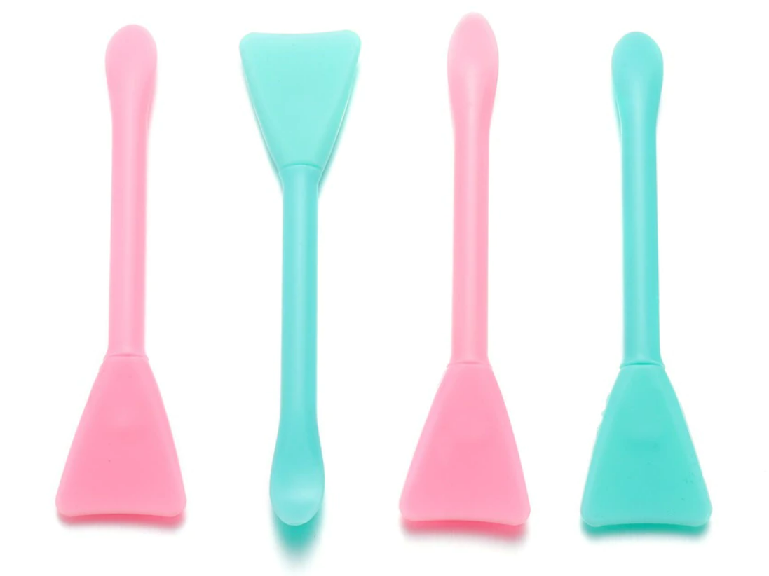 2in1 Silicone Spatula with Mini Spoon (2pcs)