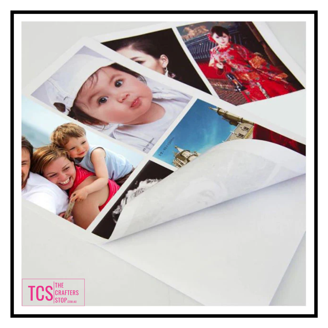 A4 Printable Photo Adhesive Sticker Sheets