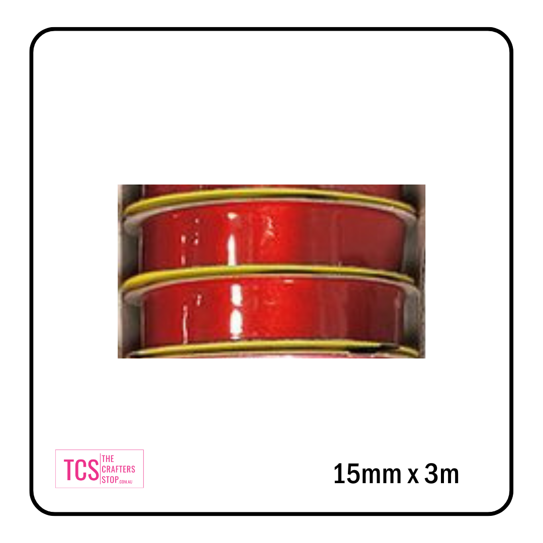 Solid Colour Craft Ribbon - 3m