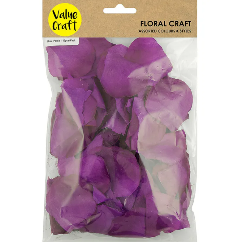 Craft Rose Petals - 2 Colours