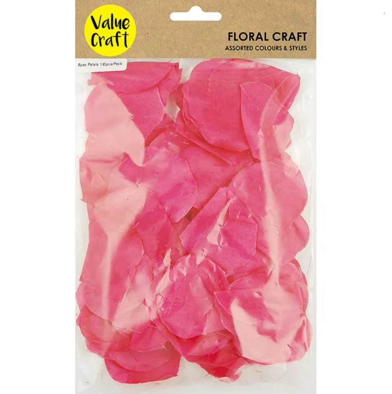 Craft Rose Petals - 2 Colours