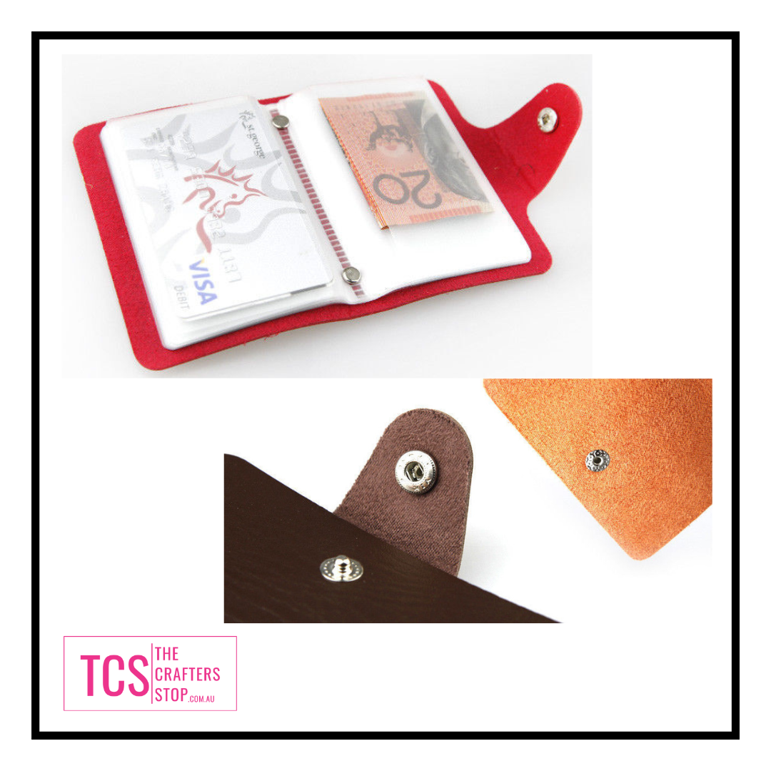 LEATHERETTE CREDIT/BUSINESS CARD HOLDER