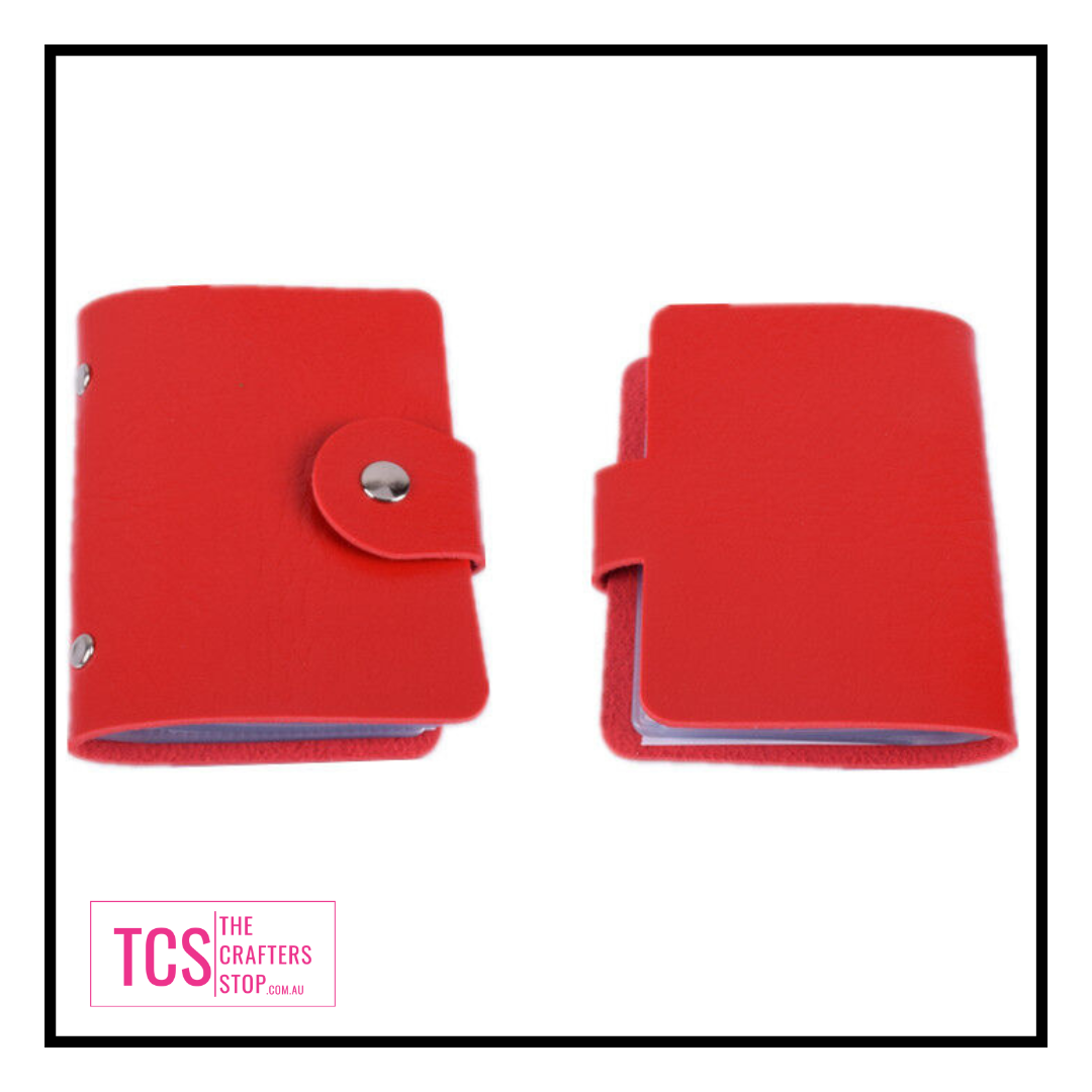 LEATHERETTE CREDIT/BUSINESS CARD HOLDER