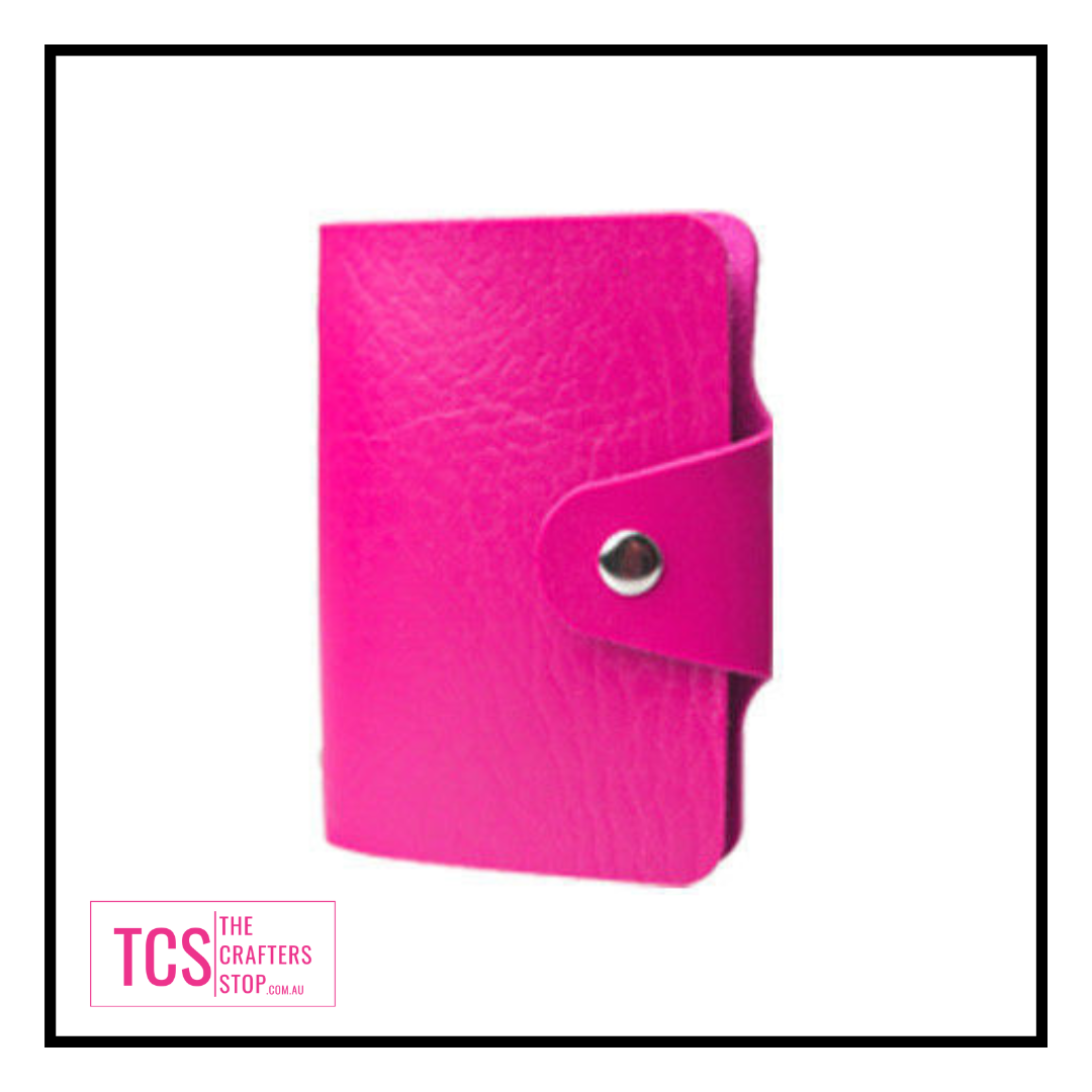 LEATHERETTE CREDIT/BUSINESS CARD HOLDER