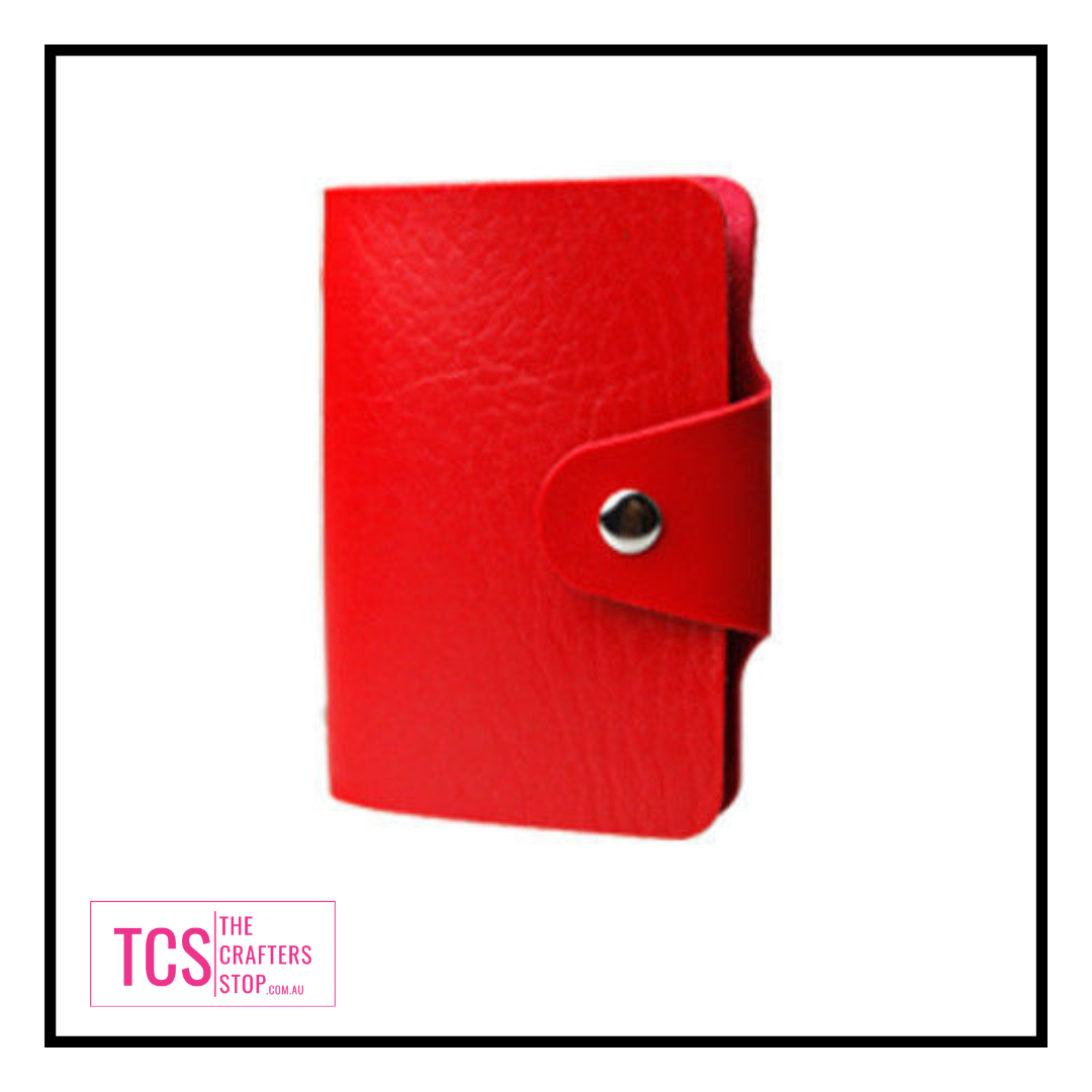 LEATHERETTE CREDIT/BUSINESS CARD HOLDER